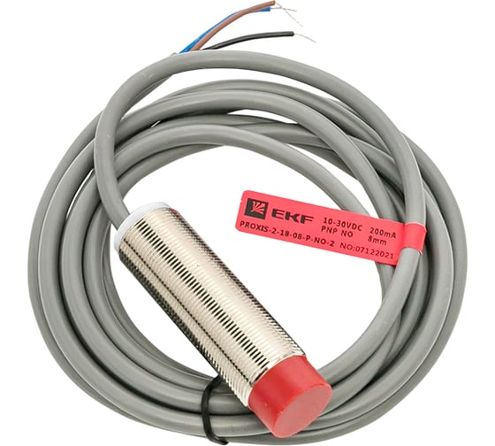 Изображение товара Бесконтактный индуктивный датчик EKF PROXIS-2-18-08-P-NO-2
