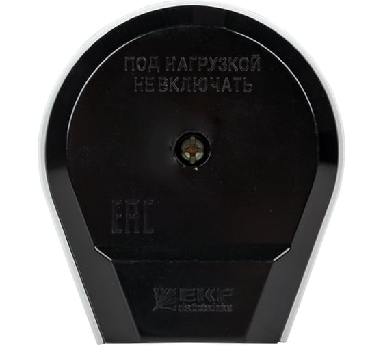 Изображение товара Вилка для разъема РШ-ВШ EKF 32А 250В 2P+PE карболитовая черная AS-250-B-02