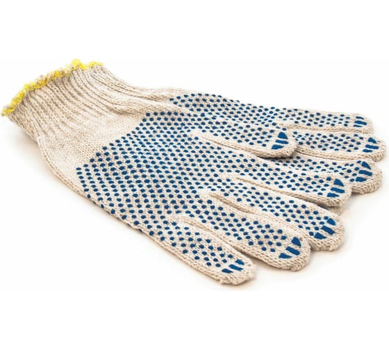 Изображение товара Перчатки Fun Clean х/б, с ПВХ, 5 ниток 138