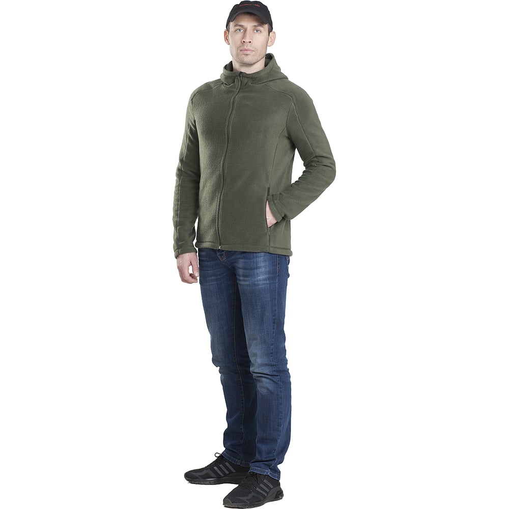 Изображение товара Мужская толстовка TAIFHUNTER М1 ФО-0015-48-50-176 синтетическая с капюшоном и молнией