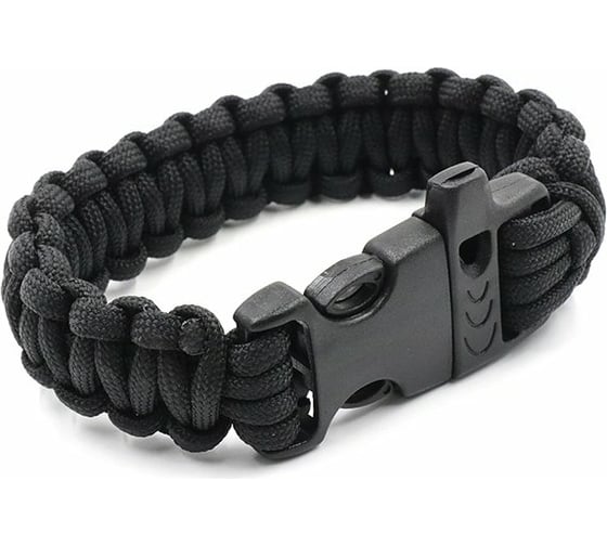 Изображение товара Браслет из паракорда со свистком Следопыт 24,5x2 см PF-PD-01S