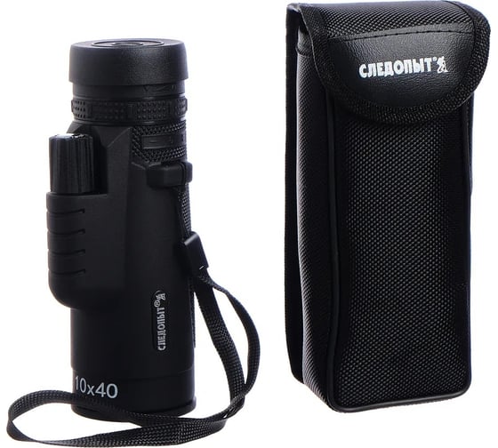 Изображение товара Монокуляр Следопыт 10x40, черный PF-BT-21