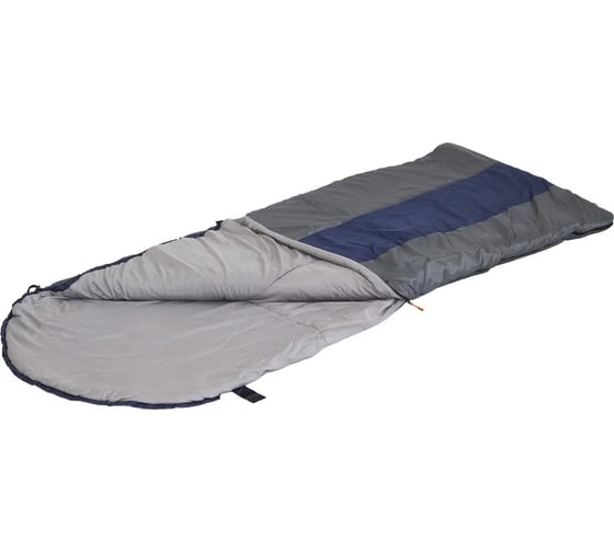 Изображение товара Спальный мешок с подголовником Следопыт Traveller XL, 190+35x85 см, до 0С, 3-слойный PF-SB-32