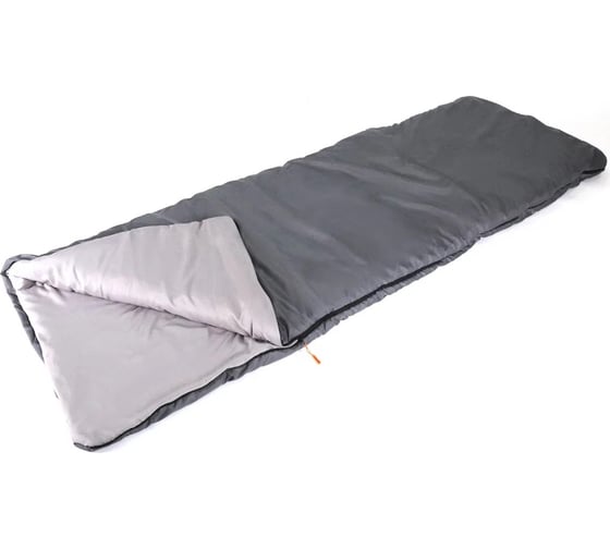 Изображение товара Спальный мешок-одеяло Следопыт Camp, 200x75 см, до 0С, 3-слойный, темно-серый PF-SB-36