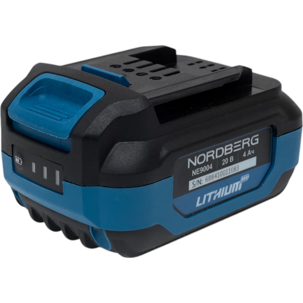 Изображение товара Аккумулятор Li-ion, 20В, 4 Ач для NE810K, NE108K, NE307K NORDBERG NE9004