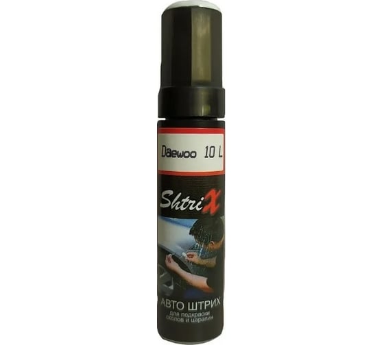 Изображение товара Профессиональный карандаш с кисточкой для удаления сколов и царапин Аэрохим Shtrix Авто штрих Касабланка, 12 мл Daewoo 10L