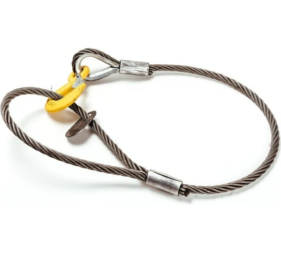 Изображение товара Одноветвевой канатный строп ТамбовТехСнаб 1СК 1.25т 5м опрессовка 7930124369420