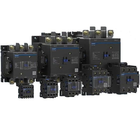 Изображение товара Контактор CHINT NXC-160 160А 220В/АС3 2НО+2НЗ 50Гц (R) 836515