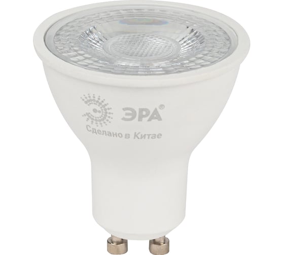 Изображение товара Светодиодная лампочка ЭРА STD LED Lense MR16-8W-827-GU10 GU10 8Вт линзованная софит теплый белый свет, Б0054941