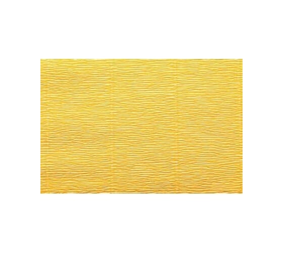 Изображение товара Гофрированная бумага BLUMENTAG 50 см х 2.5 м, 180 г/м2, 17/E5 ярко-желтый 504406