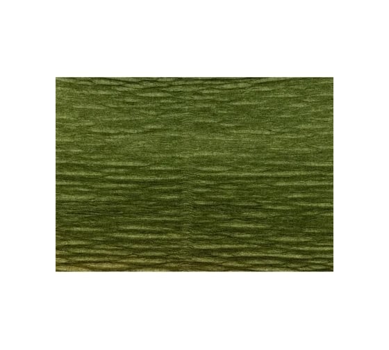 Изображение товара Гофрированная бумага BLUMENTAG 50 см х 2.5 м, 180 г/м2, 17А8 черепахово-зеленый 527098