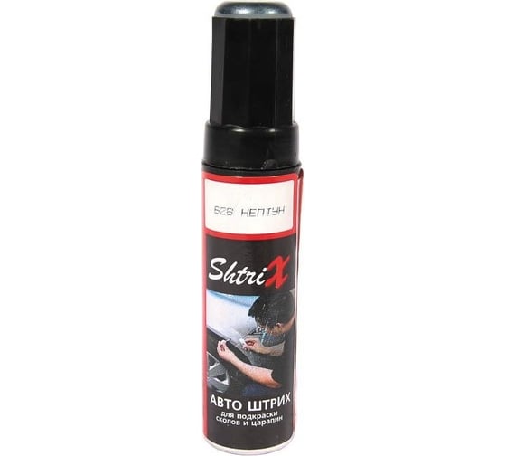 Изображение товара Профессиональный карандаш с кисточкой для удаления сколов и царапин Аэрохим Shtrix Авто штрих нептун, 12 мл LADA 628
