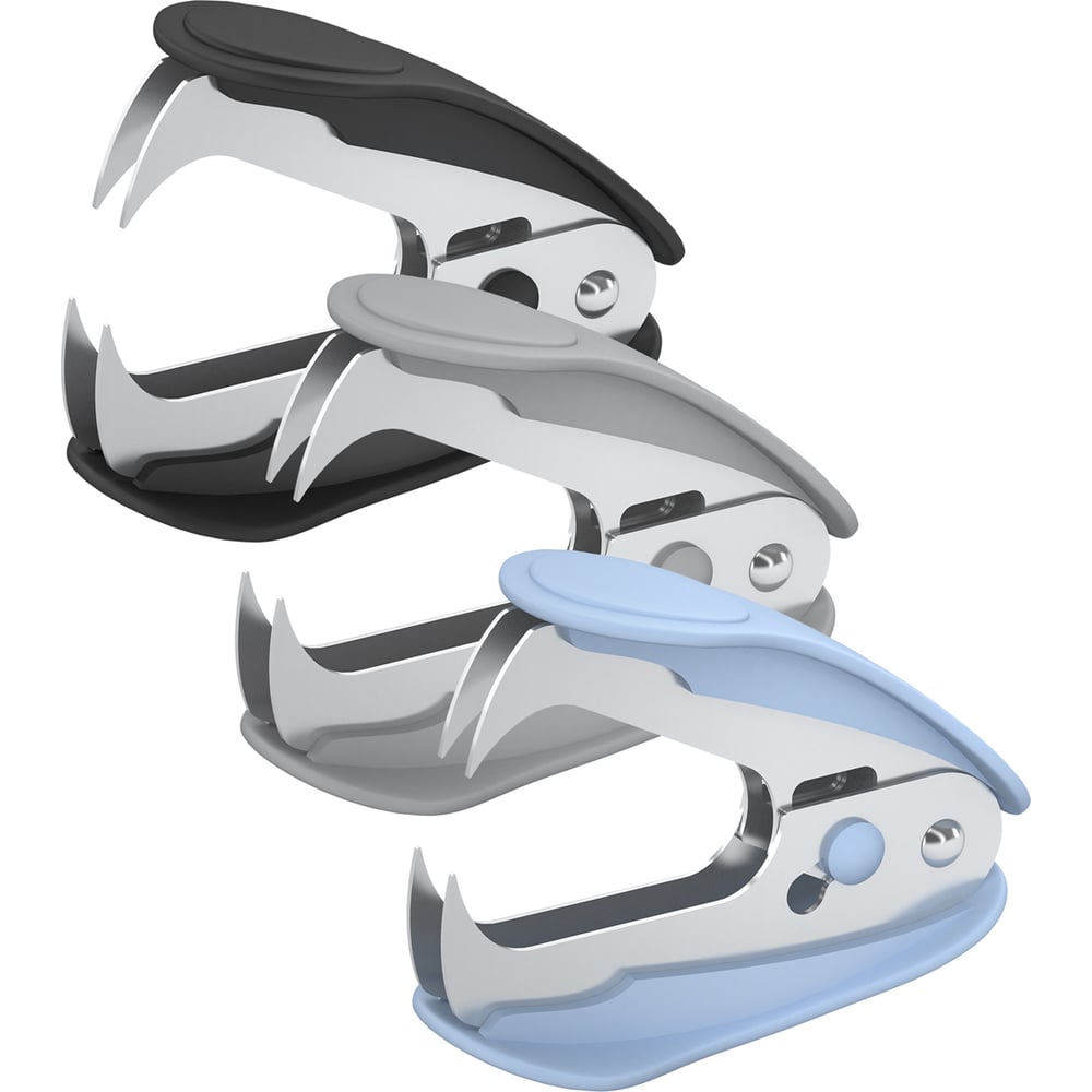 Изображение товара Антистеплер Berlingo, с фиксатором, ассорти, 18 шт в упаковке, блистер DSa_00019