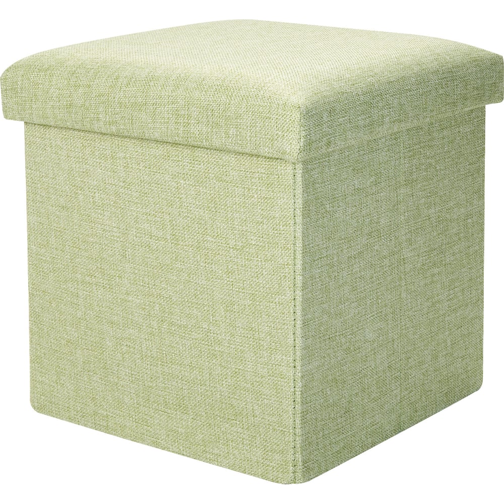 Изображение товара Складной короб ГЕЛЕОС 31x31x31 см светло-зеленый для хранения