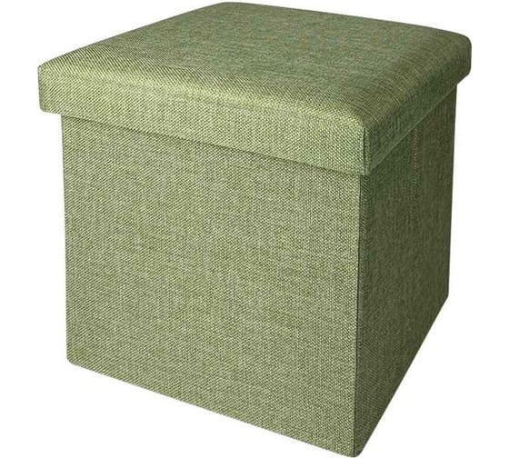 Изображение товара Складной короб ГЕЛЕОС 31x31x31 см, светло-зеленый ПУФ-31-СЗ
