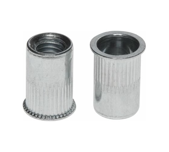 Изображение товара Резьбовая заклепка STARFIX М5, уменьшенный бортик, белый цинк, 50 шт. SMZ1-06857-50