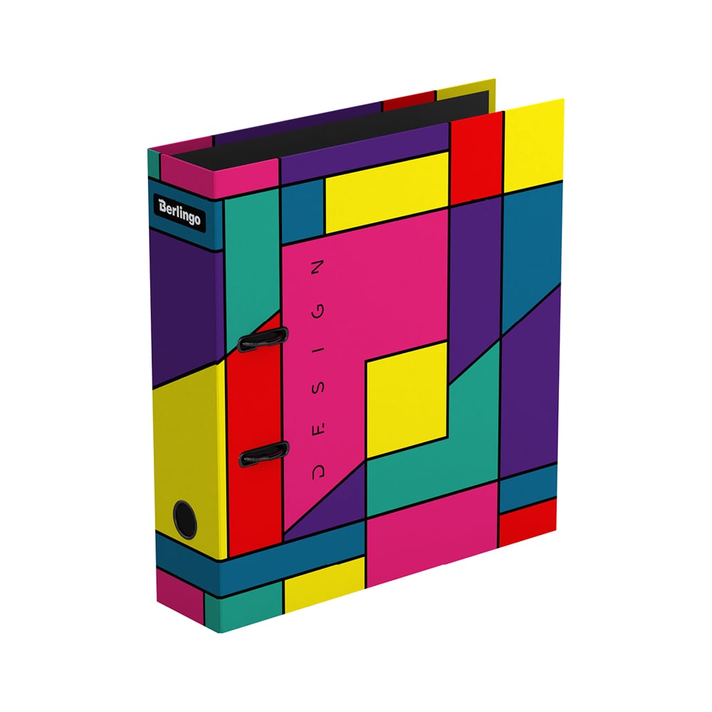Изображение товара Папка-регистратор Berlingo Color Block 80 мм ламинированная для документов A4 вертикальная
