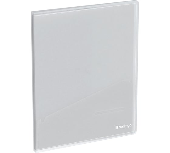 Изображение товара Папка с 10 вкладышами Berlingo No Secret, 17 мм, 700 мкм, полупрозрачная, с внутр. карманом DB4_10991