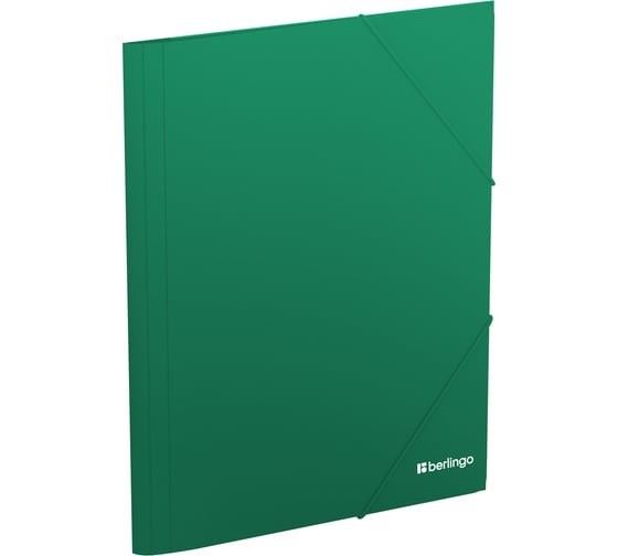 Изображение товара Папка на резинке Berlingo Soft Touch А4, 600 мкм, зеленая FB4_A4983