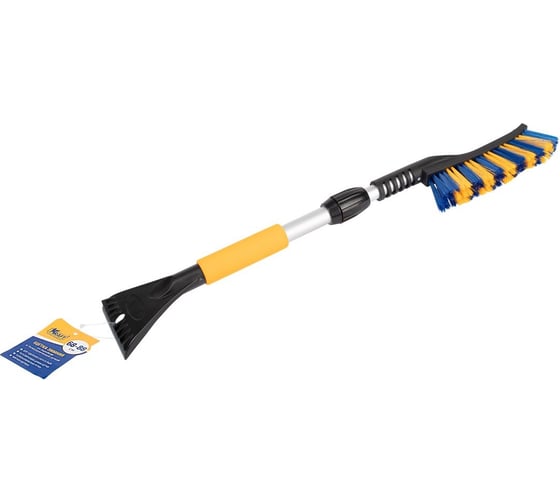 Изображение товара Зимняя щетка со скребком KRAFT с телескопической ручкой (60-88 см) KT 830074