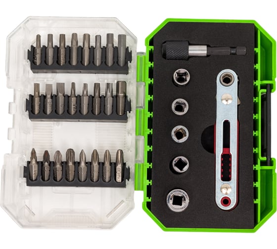 Изображение товара Набор бит и головок TORGWIN 32 предмета T384776