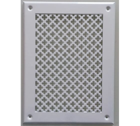 Изображение товара Вентиляционная решетка металлическая на саморезах 180x240 мм ООО Вентмаркет VR00240S03