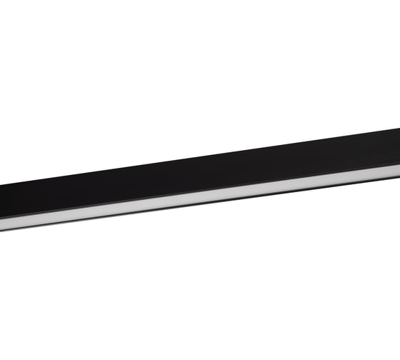 Изображение товара Магнитный трековый светильник ЭРА TRM20-1-60-15W3K-B для системы NOVA, 60см, 48V, 15Вт, 3000К, заливающий свет, черный Б0049728