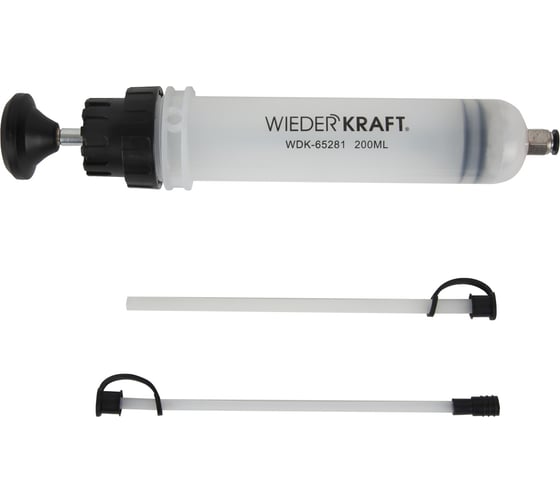 Изображение товара Шприц для технических жидкостей WIEDERKRAFT 200 мл WDK-65281