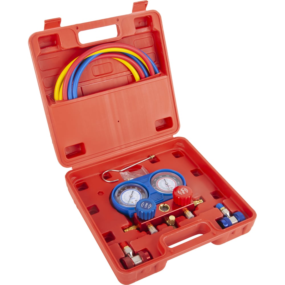 Изображение товара Манометрический коллектор WIEDERKRAFT WDK-214079 для заправки антифриза