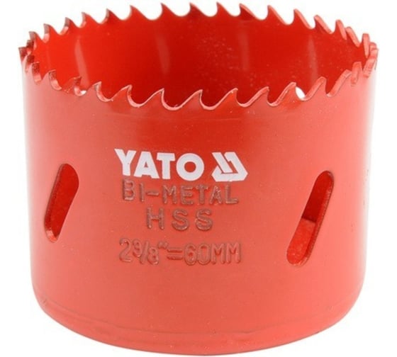 Изображение товара Пила кольцевая биметаллическая YATO 60мм YT-3329 36323329 092 1