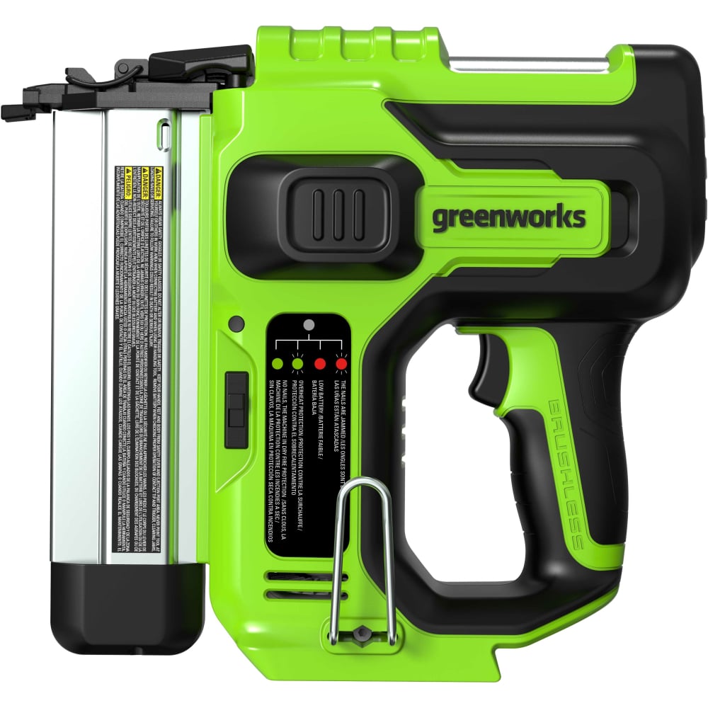 Аккумуляторный нейлер GreenWorks
