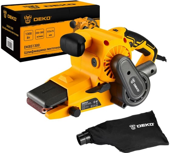 Изображение товара Ленточная шлифмашина DEKO DKBS1300 1300 Вт 063-4333