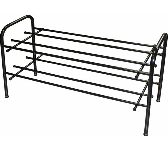 Изображение товара Подставка для обуви Титан Мета ПО-2/70 черная 4607078088556