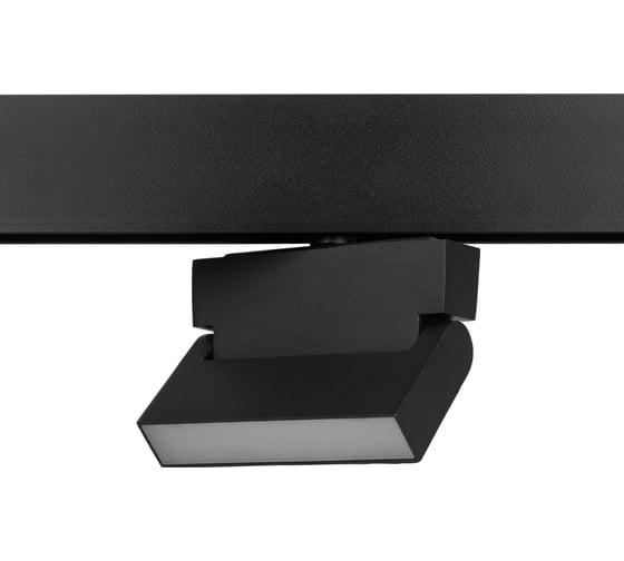 Изображение товара Магнитный трековый светильник ЭРА TRM20-2-12-6W3K-B для системы NOVA, 48V, 6Вт, 3000К, заливающий свет, черный Б0054804