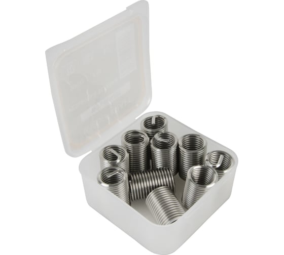 Изображение товара Резьбовые вставки WIEDERKRAFT M14x2, 2,5d, 10 предметов WDK-IN14202