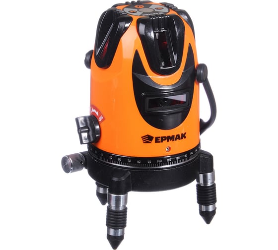 Изображение товара Лазерный уровень ЕРМАК 5 лучей, 15м, кейс 659-142