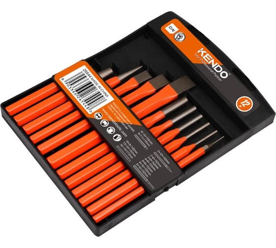 Изображение товара Набор выколоток KENDO 12 шт 26544