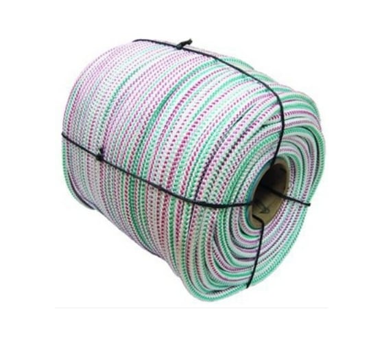 Изображение товара Вязаный шнур-веревка с сердечником ООО ТПК Сигма ПП d-14 мм, 100 м ШВХС50