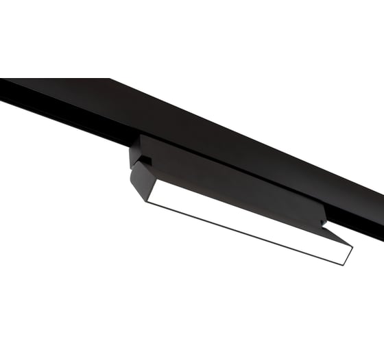 Изображение товара Магнитный трековый светильник ЭРА TRM20-2-22-12W4K-B для системы NOVA, 48V, 12Вт, 4000К, заливающий свет, черный Б0054807