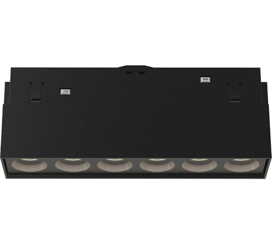 Изображение товара Магнитный трековый светильник ЭРА TRM20-3-11-6W4K-B для системы NOVA, 48V, 6Вт, 4000К, направленный свет, черный Б0054810