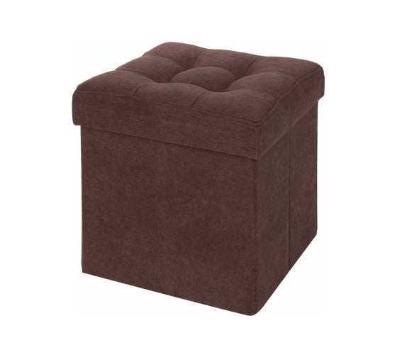 Изображение товара Пуф DreamBagик складной, коричневый, велюр 13255