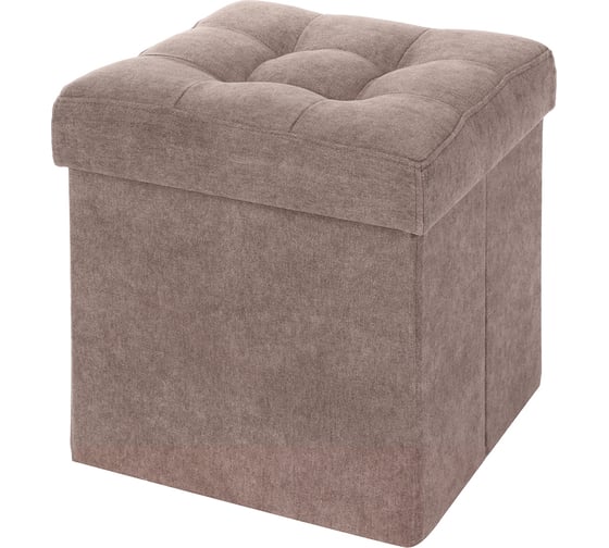 Изображение товара Пуфик DreamBag складной, бежевый, велюр 13253