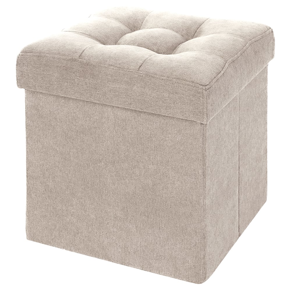 Изображение товара Пуфик DreamBag складной светло-бежевый велюр 13583