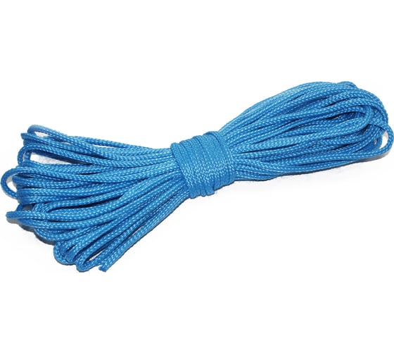 Изображение товара Универсальный плетеный шнур-веревка ООО ТПК Сигма, полипропилен, 5 мм, 50 м ШП14