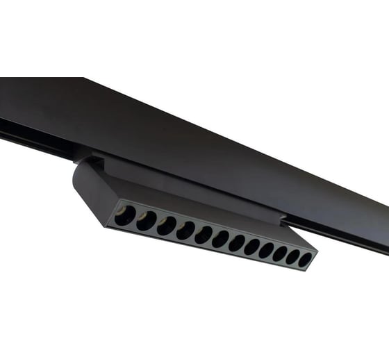 Изображение товара Магнитный трековый светильник ЭРА TRM20-4-22-12W4K-B для системы NOVA, 48V, 12Вт, 4000К, направленный свет, черный Б0054817