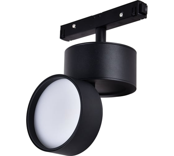 Изображение товара Магнитный трековый светильник ЭРА TRM20-5-10W3K-B NOVA 48V, 10Вт, 3000К, с направленным светом, черный Б0054818