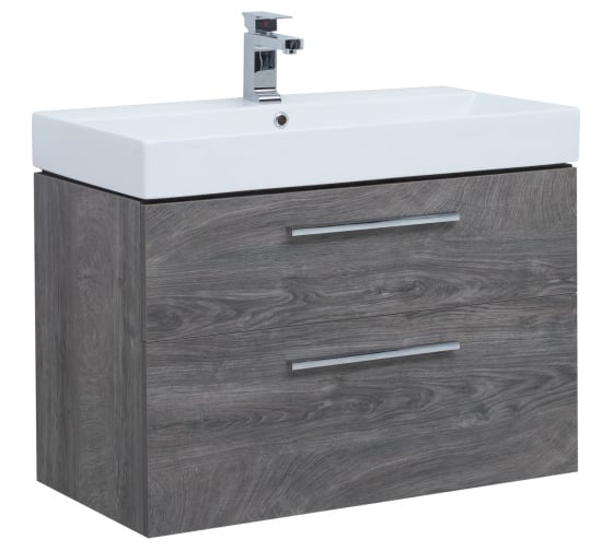 Изображение товара Тумба Aquanet Nova 85 2 ящика, цвет дуб рошелье 00249921