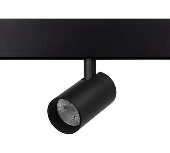 Изображение товара Магнитный трековый светильник ЭРА TRM20-6-7W3K-B для системы NOVA, 48V, 7Вт, 3000К, направленный свет, черный Б0054820