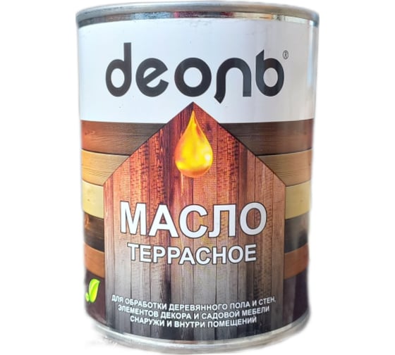 Изображение товара Террасное масло для дерева Деоль 0,75 л 00030858