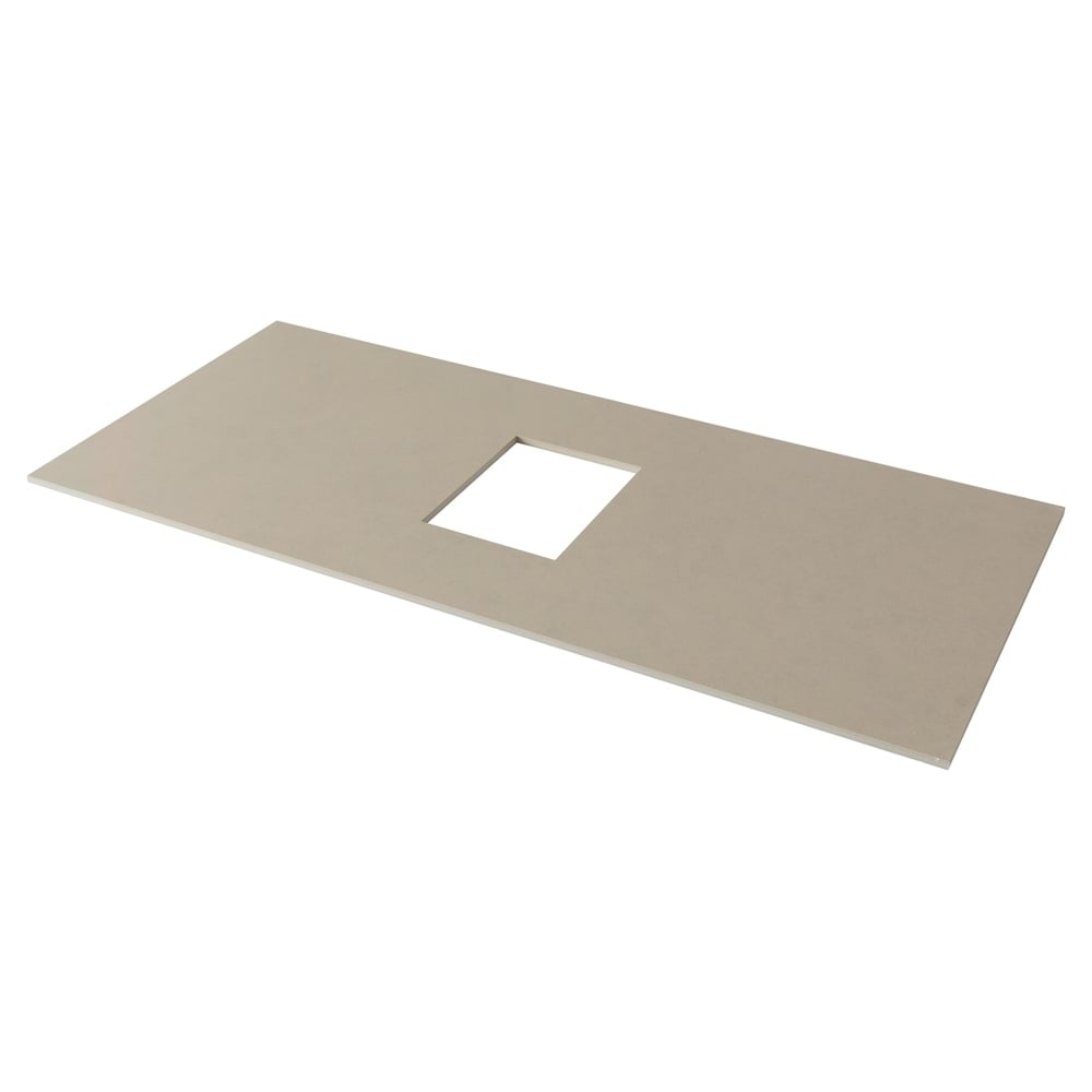 Изображение товара Столешница Aquanet Nova Lite 100 00257606 из керамогранита бежевый 967 мм